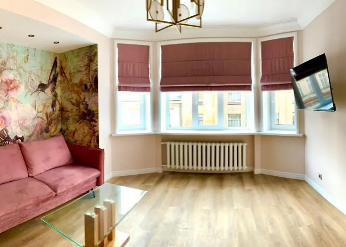 Dzīvoklis The Pearl Of The Historical Center 55m 1 To 5 Pers Self Check In *